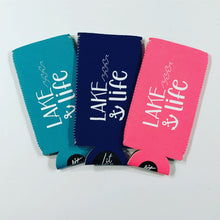 Load image into Gallery viewer, Lake Life Slim Koozie
