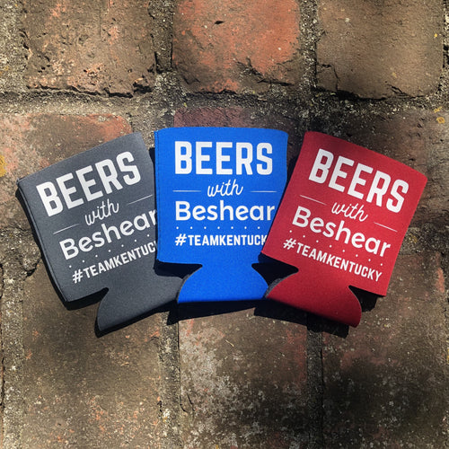Beers with Beshear Koozie