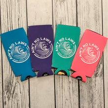 Load image into Gallery viewer, White Claw No Laws Slim Koozie