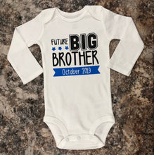 Load image into Gallery viewer, Future Big Brother Toddler Shirt or Baby Onesie
